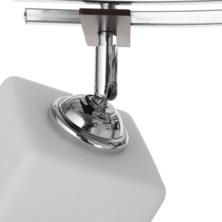 Chandelier 6591180/5 E27 40W silver 60x60x24 cm Bayerlux-5