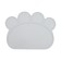 Silicone rug for a bowl, 40 x 30 cm, gray