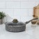 Silenik ONYX, D = 24 cm, glass cover, removable handle, anti -stick coating, color gray color