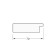 Mirror in the baguette frame, white minting 70 mm, 57x72 cm