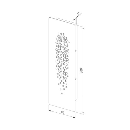 Interior backlight ELEKTROSTANDARD, GRAPE LED 8 W, 300X35X90 mm, IP20, white color-7