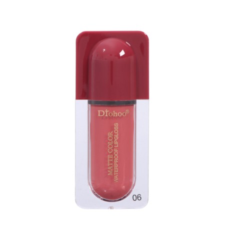 Lip gloss matte, waterproof, tinted mix-15