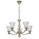 Amanda chandelier, size 64x86x64 cm, 200W 5XE14 IP 20