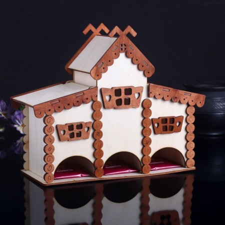 Tea house "Terem Triple" 250x100x215