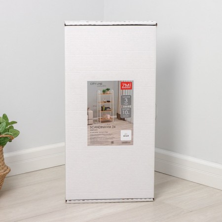 Scandinavia 24 rack, 65 × 38.5 × 147 cm, black color-4