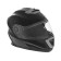 Modular helmet with two visors, size L (59-60), model-BLD-160E, black glossy