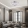 Smart Ceiling Light Fargo, 40W, E14, 83x83x38 cm