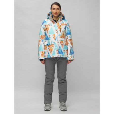 Ski suit female, size 42, blue color