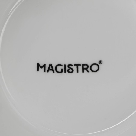 Take for desserts Porcelain Magistro "Flower", D = 21.5 cm-5