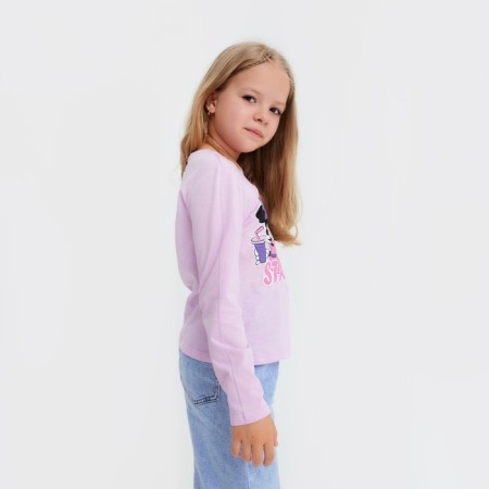 Long sleeve T-shirt Stars, Disney, height 98-104, lilac-8