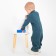 Combineson children's minku dark gray color, height 86-92