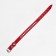 Leather collar on synthetic winterizer "Hedgehog", 56 x 2.5 cm, Osh 35-45 cm, red