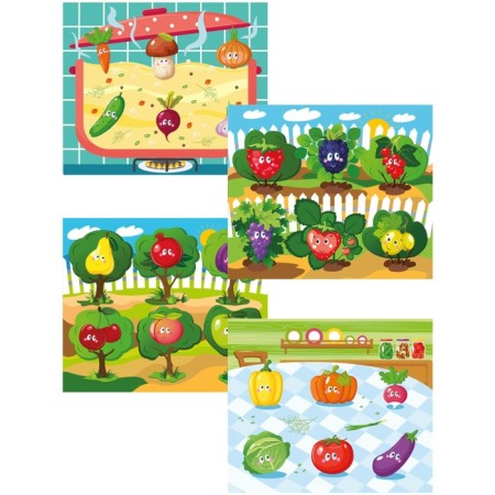 Lotto for kids "fruits and vegetables"-5
