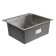 Kitchen sink Aflorn Af95044, Sredal, S = 3.0 and 0.8 mm, 50x44x22 cm, siphon, satin