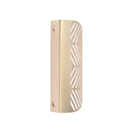 Cappio handle, m/o 96 mm, with a pattern, matte gold color-8