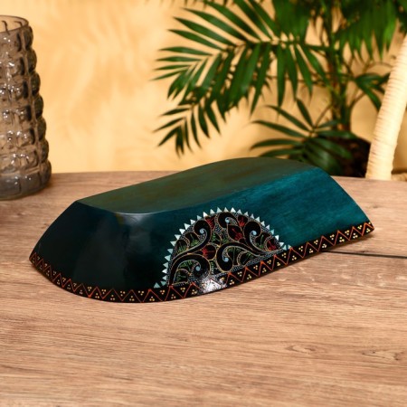 Style Glomok dish wood 33x17x7 cm-1