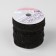 Rhound rhinestones, d = 2.3 mm, width - 15 mm, 4.5 ± 0.5 m, black color