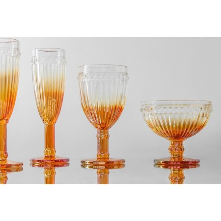 Glass Kremanka "Bosphorus", 350 ml, 12 × 11 cm, color gradient Gold-6