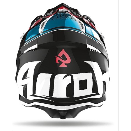 Short shy Aviator Ace, Gloss, size XL, blue, red-5