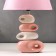 HELP lamp 16621/1 E14 40W Belo-pink 20x20x38 cm Risalux