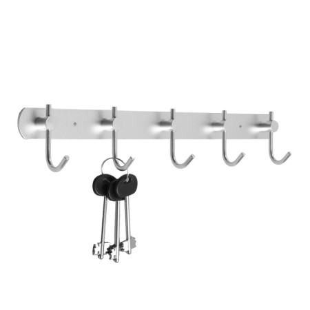 Cappio CVP004 hanger, metal, five -rose, matte chromium-2