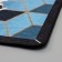Bathroom mat “Cuba”, 40 × 60 cm, black and blue color