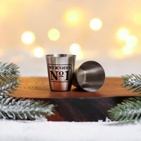 Happy New Year set: perfume (100 ml) and glasses (2 pcs)-2