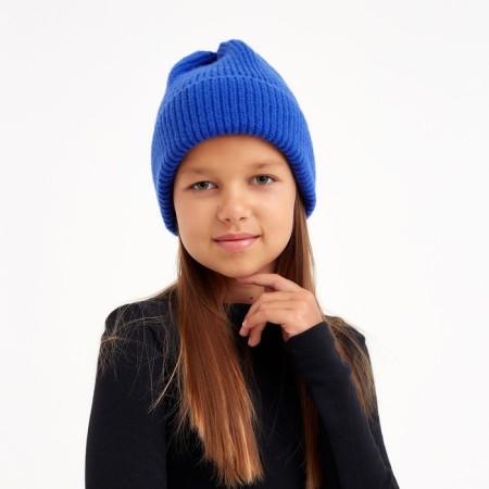 Children's hat Minaku, rr 52-54 cv. blue-4
