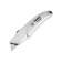 Trapezi -shaped knife Harden 570321, closed, aluminum corps, 18 mm