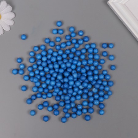 Decor for creativity Foam "Assorted balls" Blue set 10 grams-1