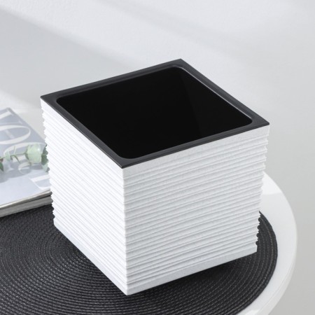 Kashpo with the insert "Style", 3 l, color marble-2