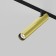 Technical TR141-2-6W3K-M-M-BS, LED, 6 W, 191x30x255 mm, 280 lm, 3000k, black, brass