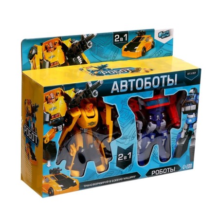 The set of robots "Autobots" are transformed, 2 pieces-7