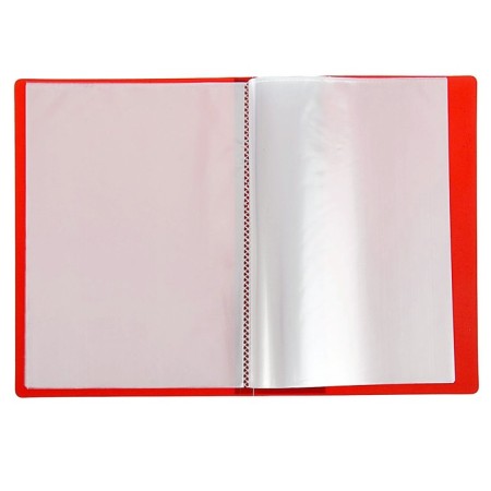 Folder with 20 liners A5, 500 μm, Calligrata, 9 mm, pocket on the spine, red-3