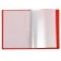 Folder with 20 liners A5, 500 μm, Calligrata, 9 mm, pocket on the spine, red