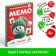 New Year's board game "New Year: Memo. Snezhnaya ", 28 cards, 4+