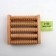 Feet massage "Night Happiness", 12.5 × 14 × 3.5 cm, 5 rows, wooden