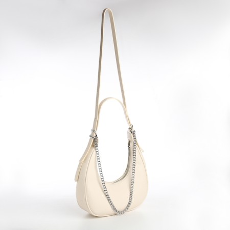 Bag Women's Sobo on the Textura zipper, average size, color milk-9