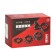Box A erection rings, set 4 pcs, gel silicone, black