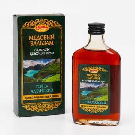 Honey balm "Gorno-Altai", based on healing herbs, 250 ml