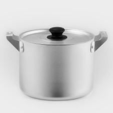 Aluminum pan, 3.5 l, metal cover