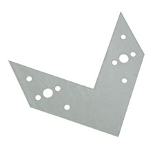 Corner connector, 120x120 mm, GOT, in the package 60 pcs.