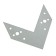 Corner connector, 120x120 mm, GOT, in the package 60 pcs.