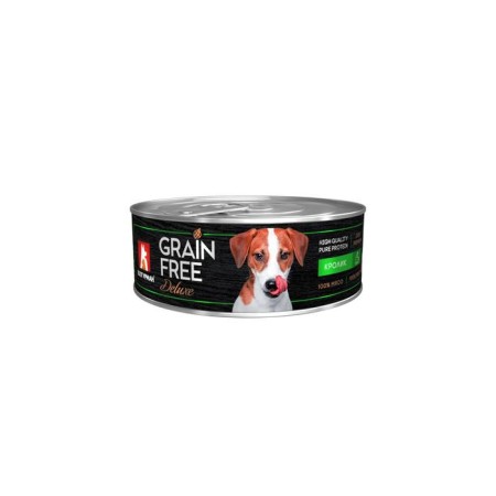 Wet feed Grain free rabbit, for dogs, railway, 100 g