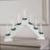 LED figure "Christmas hill" 39 × 31 × 5 cm, wood, 220 V, glow warm white