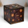 New Year's piggy bank Cube "Snake. Blessing" 10x10x10 cm
