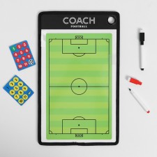 Tactical bilateral magnetic board for football, 38 x 23 cm