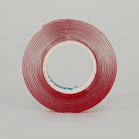 Bilateral tape ABRO EMT-006-R, transparent, 6 mm x 1.51 m-1