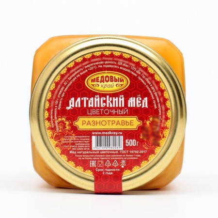 Honey Altai "Different Trade" Natural Flower, 500 g-3