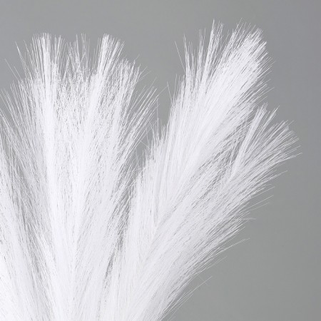 Pampas artificial grass, height 43 cm, 5 brushes, white color-1